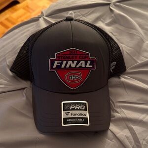 Fanatics Gray and Black 2021 Stanley Cup Final Cap
